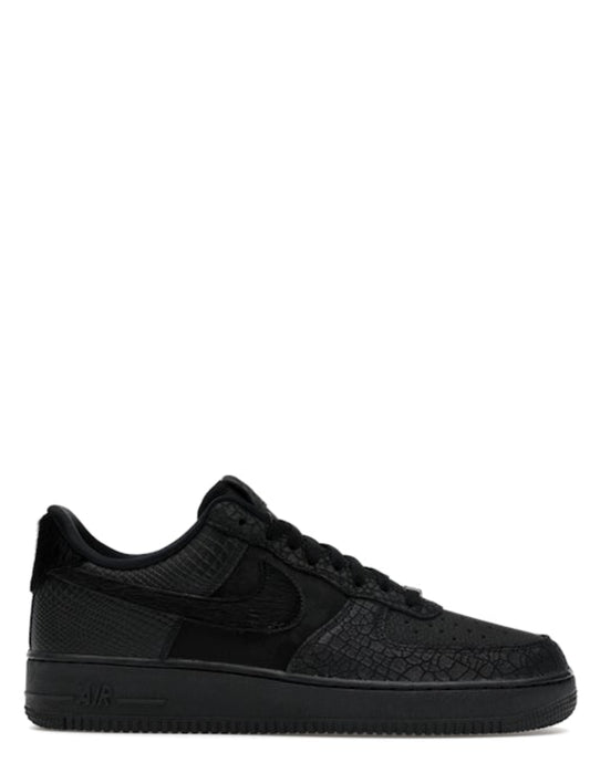 nik ee Airforce 1 Black Low Pony Hair