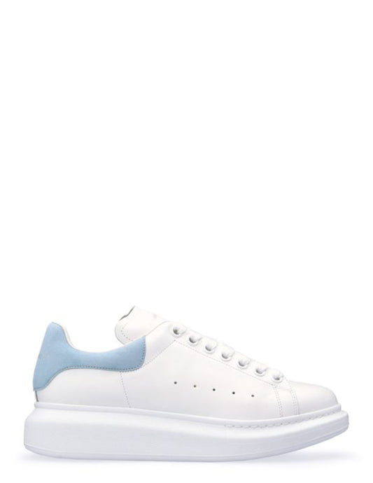 ALEXANDAR MCQUEE.N WHITE BLUE SNEAKERS