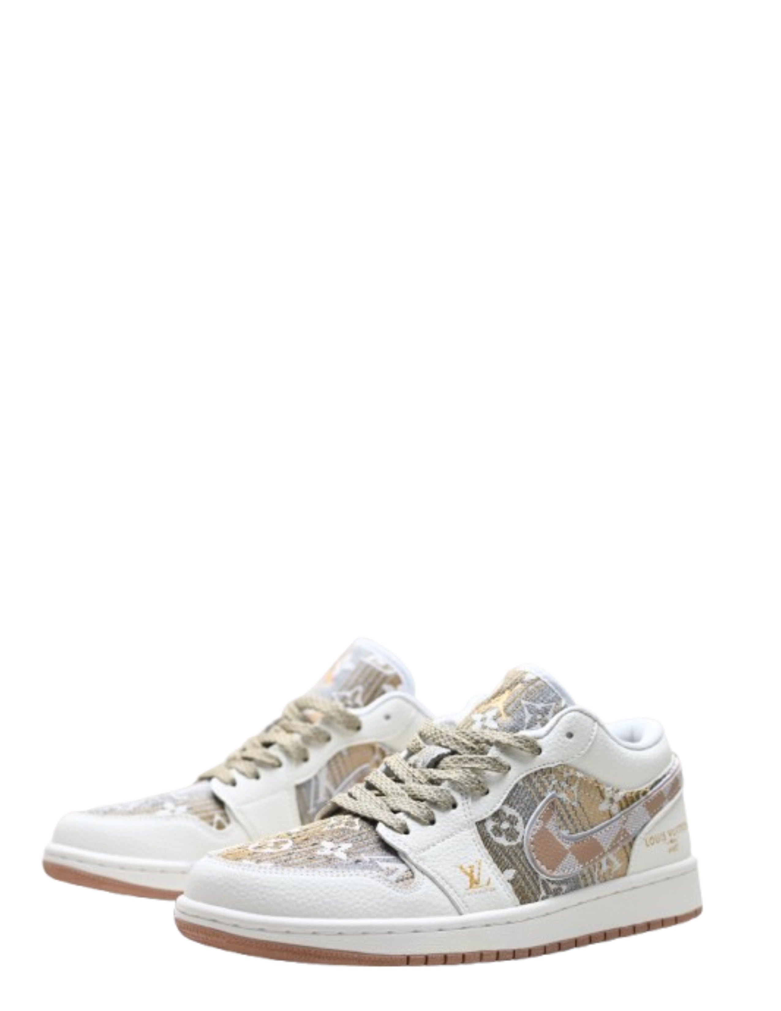 Nikee Air jordan 1 low X Louiss Vuitton Mercy