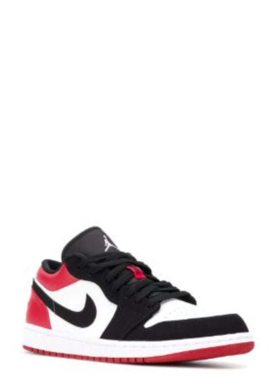 nikee jordan retro 1 low BLACK TOE