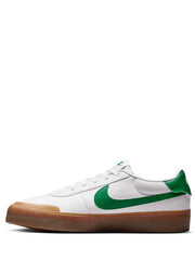 Nikee Shot Court Sneakers White Green Brown