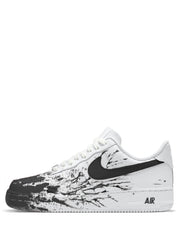 Nikee Airforce 1 Black paint custom