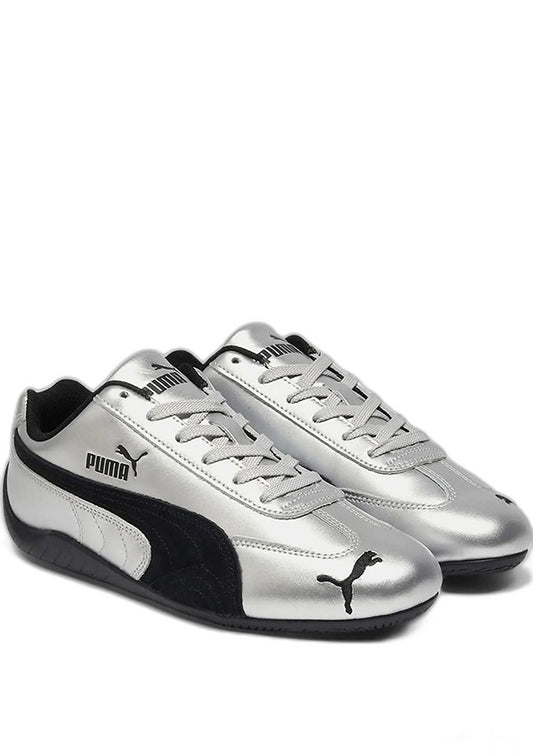 Pumaa SpeedCat Metallic Silver Black 1225