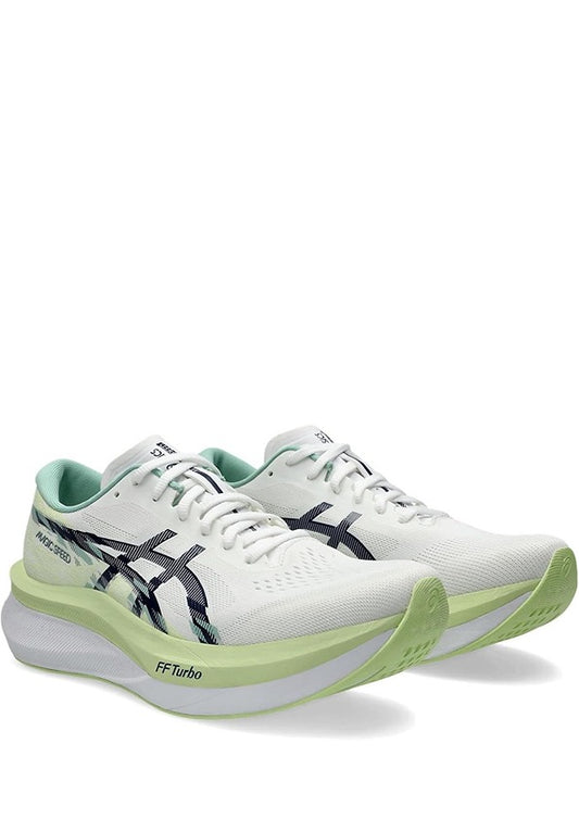 Asicss. magic speed 4 white blue expanse