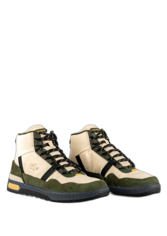 Lacostee T Clip Winter Mid Beige Dark Green