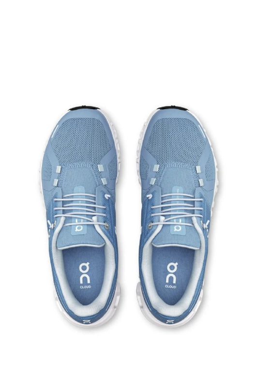 On Running Cloud 6 Chambray White