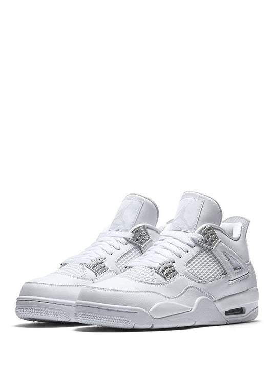 Nikee Air Jordan Retro 4 Pure Money White 1267