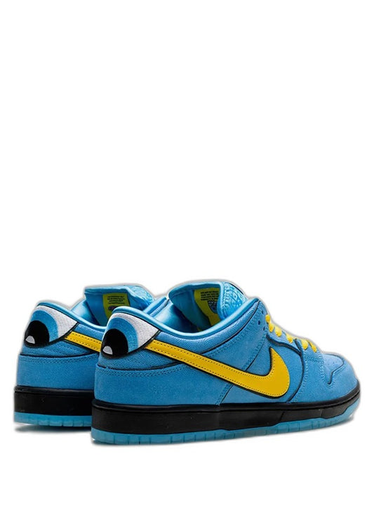 nikkee powerpuff x sb dunk low bubbles blue