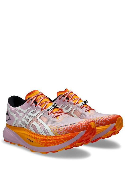Asicss Metafuji Trail Shoes Purple Orange