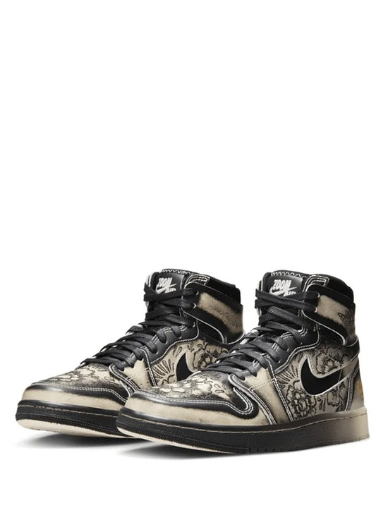 Nikkee Jordan Retro 1 High Zoom Air CMFT 2 Dia De Muertos with og box semi ua