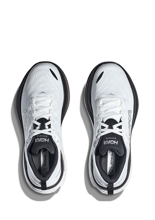 Hoka One Bondi 8 White Black