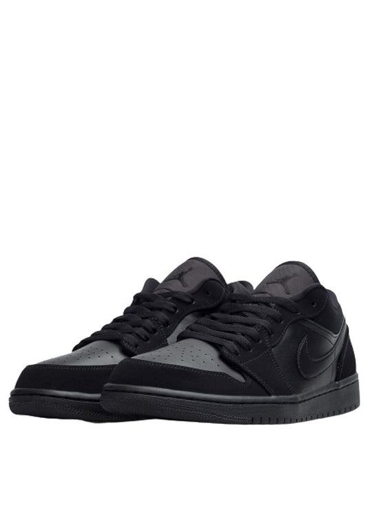 Nikee Air Jordan 1 Low Triple Black 6063