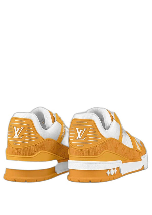 Trainer White Yellow