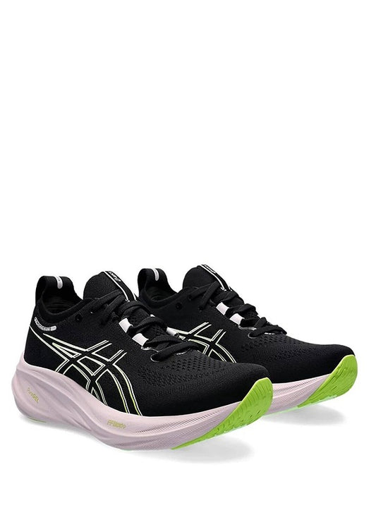 Asicss Gel-Nimbus 26 Black Neon Lime Women 1149
