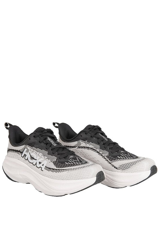 Hoka Skyflow Wide Black White