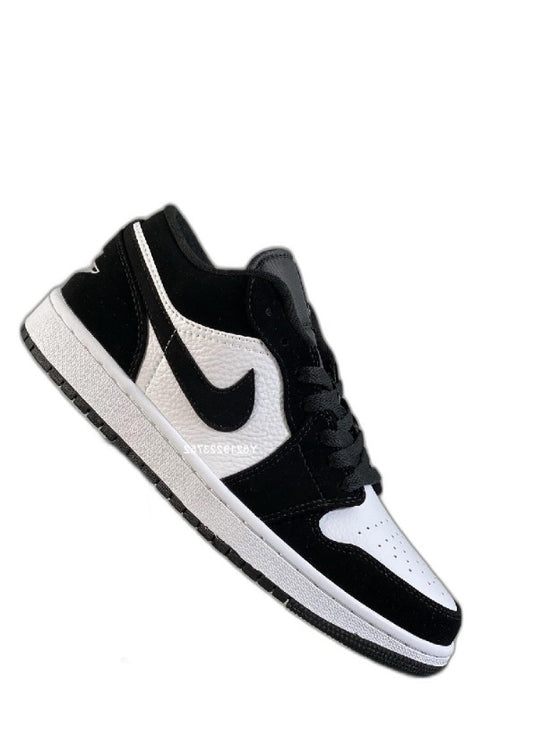 nikee Jordan 1 Low Panda Black White semi ua