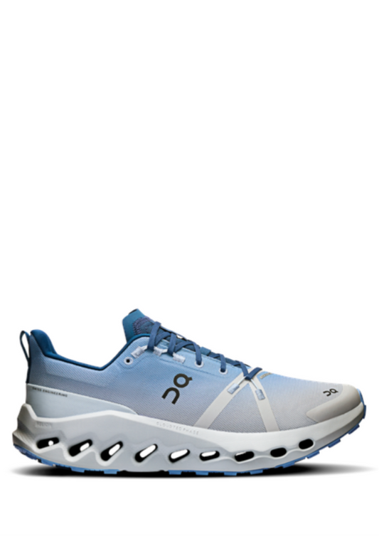 On Cloudsurfer Trail Waterproof Chambray Glacier 573
