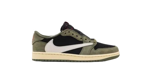 Travis Scott x Air Jordan 1 Low OG SP Black Olive Fix