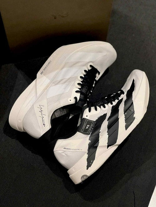 Adidass Y3 Adios Pro 4 Beige Orbit Black