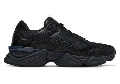 new balancee 9060 Triple Black Leather 574