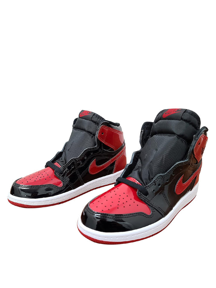 Nikee Air Jordan 1 High Bred Patent Semi UA