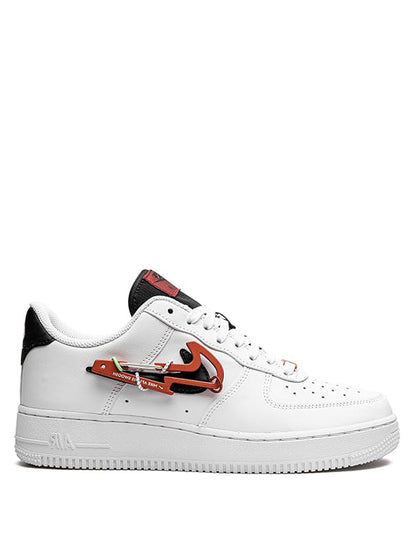 NIKE AIR FORCE 1 CARABINER RED SWOOSH