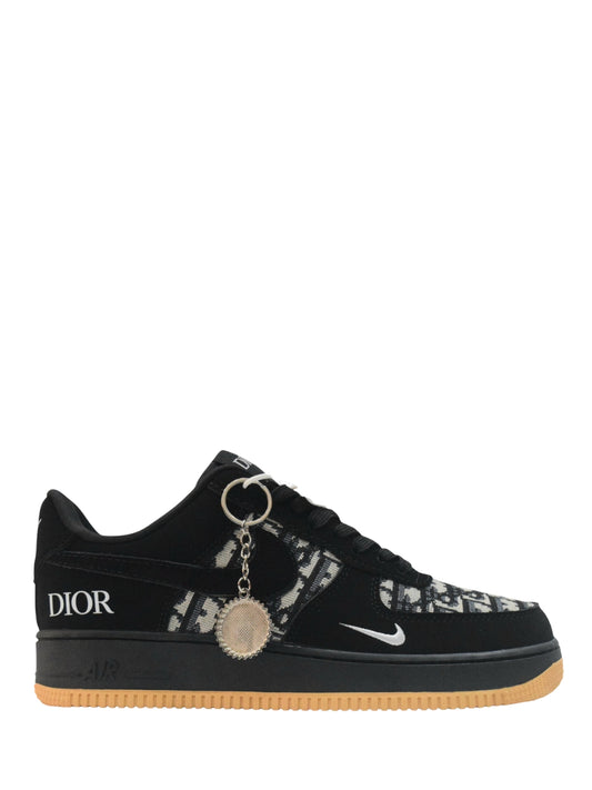 nikee airforce 1 low dioorr black