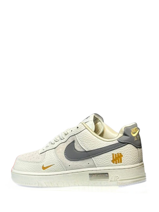 Nikee Airforce 1 Low X Undefeated Custom Beige 1209