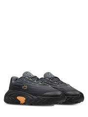 Lacostee Spinor Dark Gray and Orange