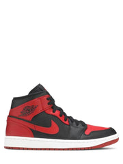 Nikee Air Jordan Retro 1 Mid Banned Fix 841